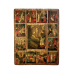 Icon "Twelve holidays" Northern writing
