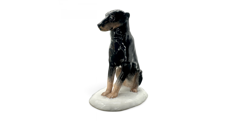 Doberman Sculpture