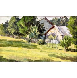  Український художник ХХ ст. "Сільський пейзаж"
