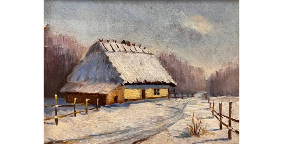 Український художник початку ХХ ст. "Хата"