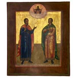 Icon "saints Frol and Laurus" Icon "saints Frol and Laurus"
