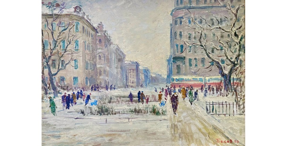 Basov Ya. "Urban landscape" Basov Ya. "Urban landscape"