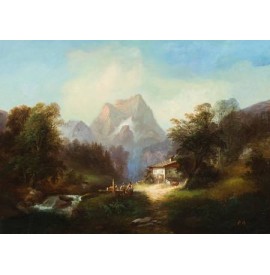 Barbarini F.  «Альпійський пейзаж»